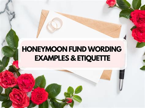 How to Ask for Honeymoon Fund on Wedding Website: A Guide to Crafting the Perfect Request