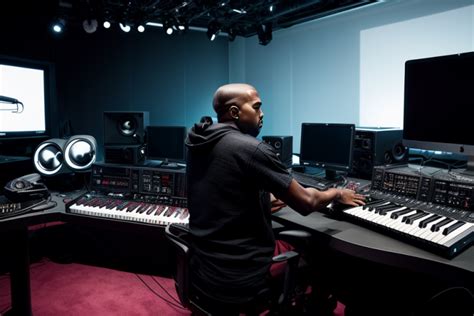 What music software does Kanye use, and how does it influence the sound of modern hip-hop?